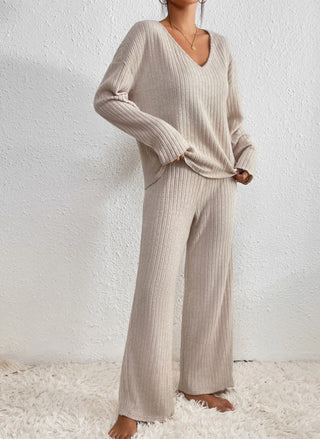 Yasmin™ - Strickwaren Zweiteiliges Set