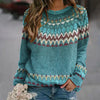 Peyton™ - Bequemer Pullover mit Retro-Wellenmuster