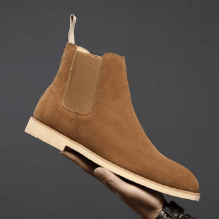 Bradley | Wildleder Chelsea Boots | Handgefertigte Schuhe