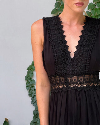 Liv™| Schwarz-Weiß Kleid