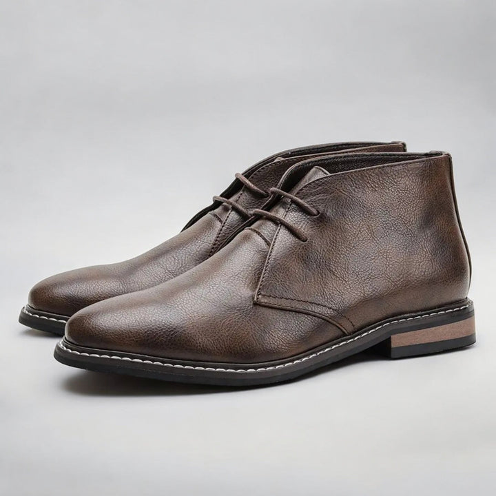 Herold™ | Leder Chukka Stiefel | Handgefertigte Schuhe