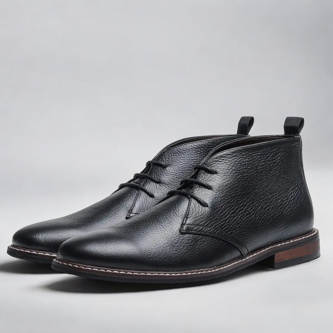 Herold™ | Leder Chukka Stiefel | Handgefertigte Schuhe