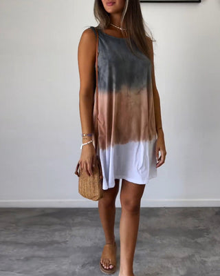 Josiee | Gradient Tie Dye Kleid