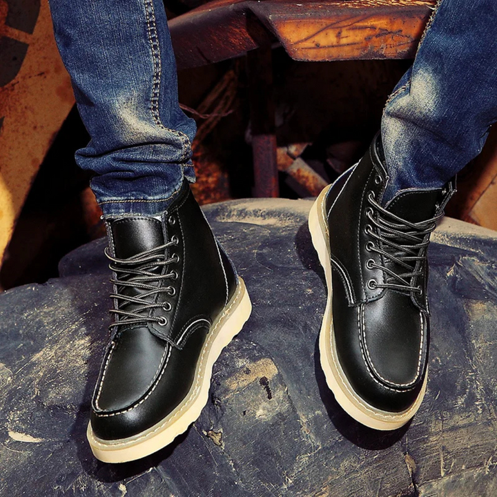 Cole™ | Vintage-Lederstiefel | Handgefertigte Schuhe