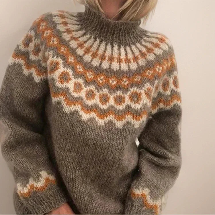 Olivia | Gemütlicher Rollkragenpullover