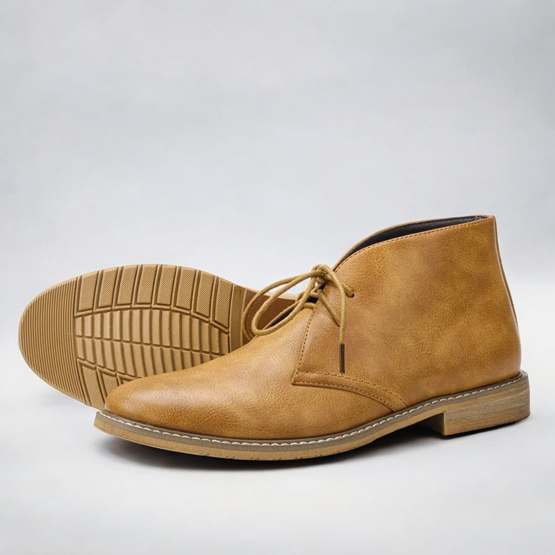 Herold™ | Leder Chukka Stiefel | Handgefertigte Schuhe