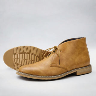 Herold™ | Leder Chukka Stiefel | Handgefertigte Schuhe