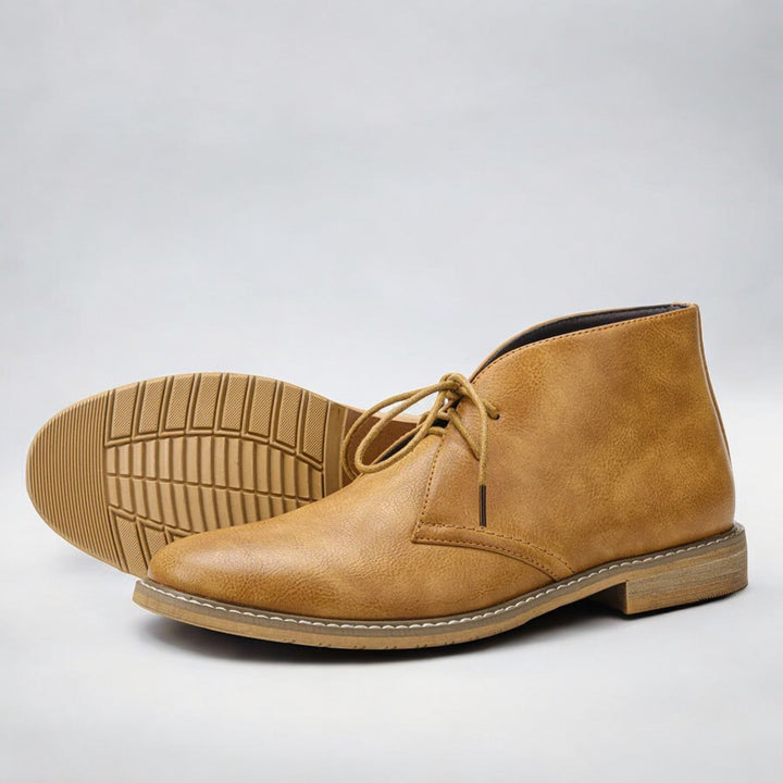 Herold™ | Leder Chukka Stiefel | Handgefertigte Schuhe