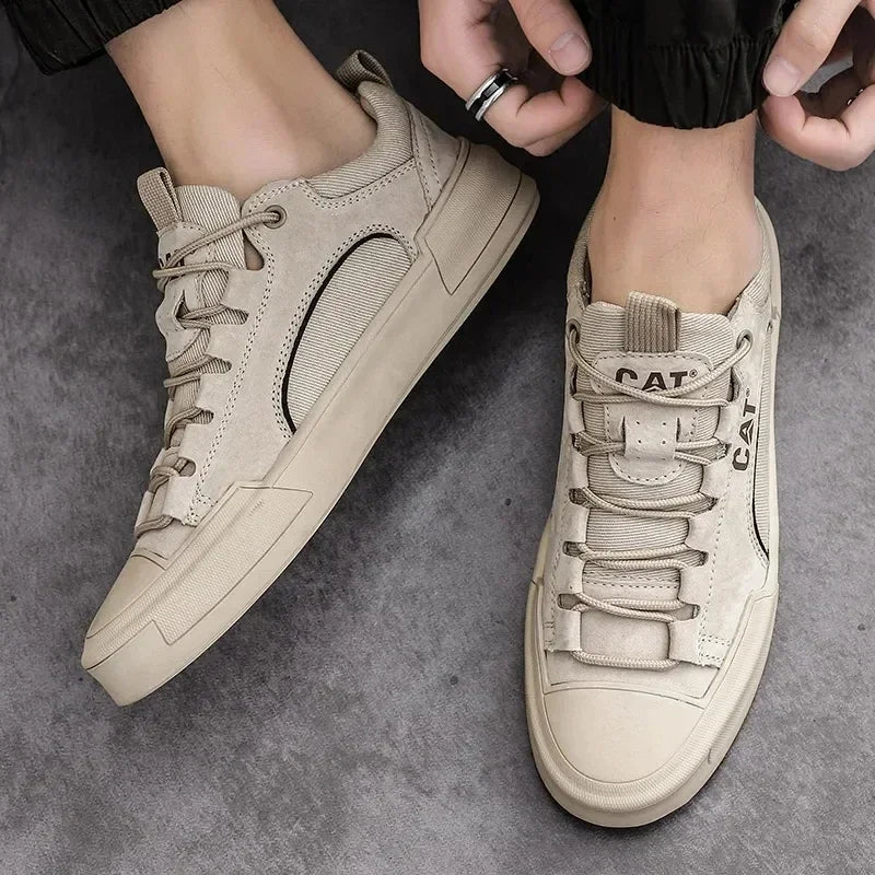 UrbanEdge - Leder Sneakers | Handgefertigte Schuhe