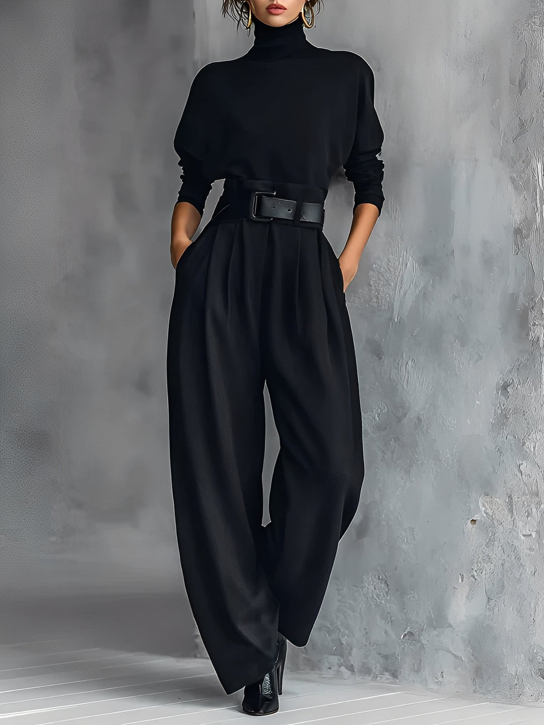 Mia – Polo-Hals Gerade-Bein Overall