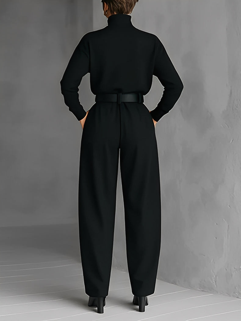 Mia – Polo-Hals Gerade-Bein Overall