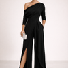 Edie - Eleganter Ein-Schulter-Jumpsuit