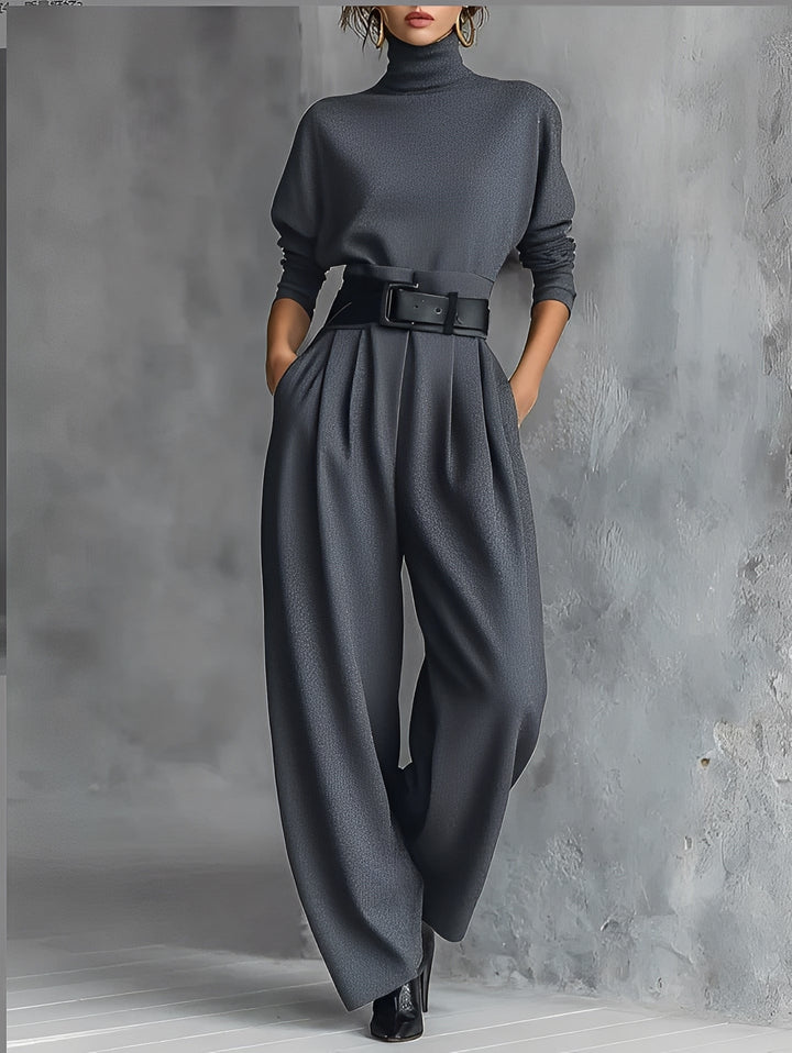 Mia – Polo-Hals Gerade-Bein Overall