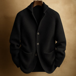 SILVORO | STRICKJACKE AUS RIPPWOLLE FÜR HERREN
