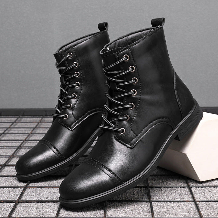 Morgan | Kunstleder Stiefeletten | Handgefertigte Schuhe