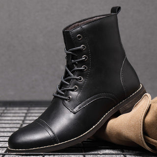 Morgan | Kunstleder Stiefeletten | Handgefertigte Schuhe