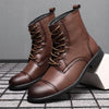 Morgan | Kunstleder Stiefeletten | Handgefertigte Schuhe