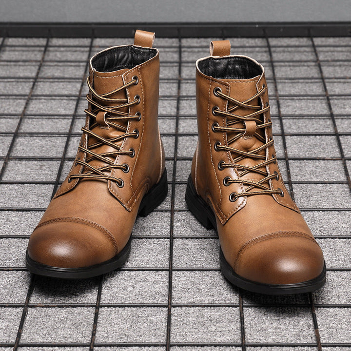 Morgan | Kunstleder Stiefeletten | Handgefertigte Schuhe