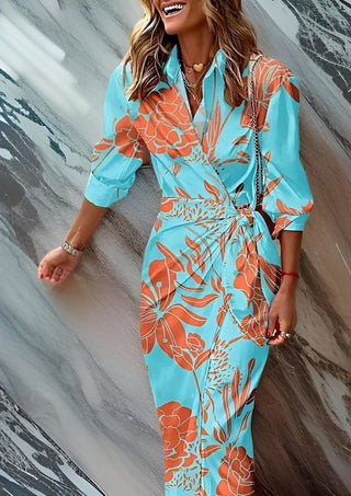Ollivia | Tailliertes Hemdkleid