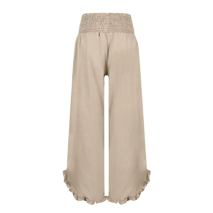 Tavina | Baumwoll-Leinen Leichte Hose
