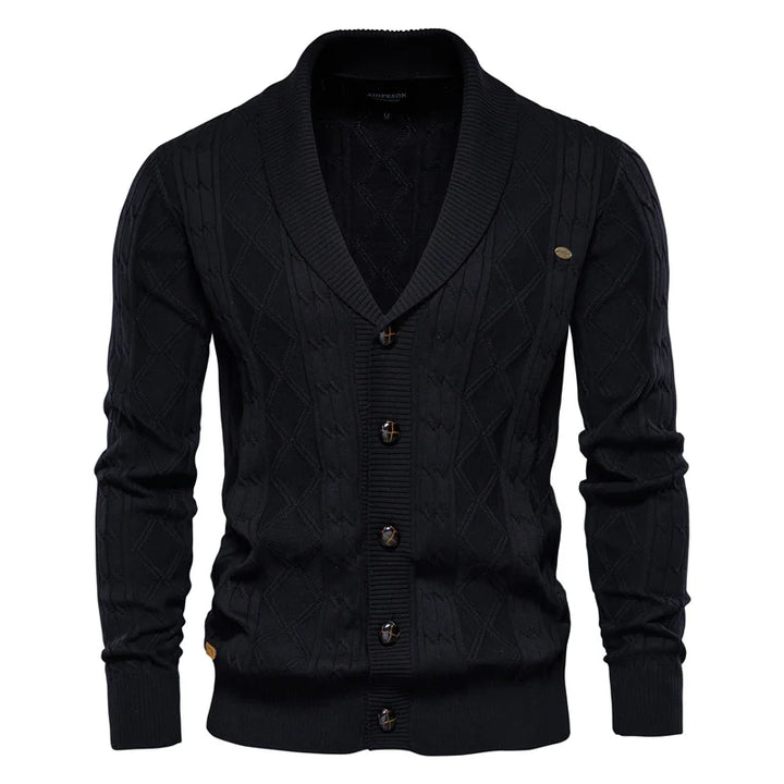 Waldemar | Herren Cardigan mit Knopfleiste