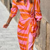 Claris | Gestreiftes Kleid