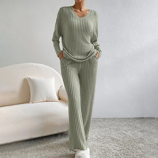 Yasmin™ - Strickwaren Zweiteiliges Set