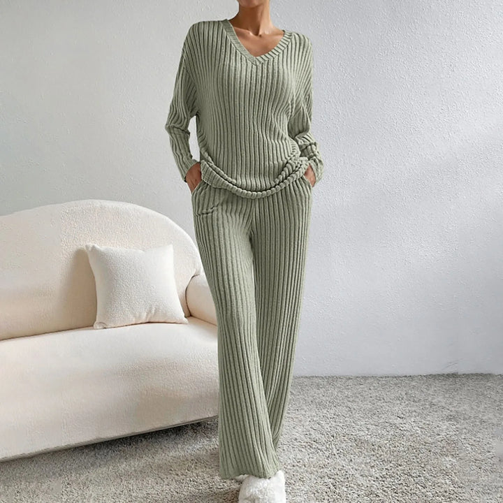 Yasmin™ - Strickwaren Zweiteiliges Set