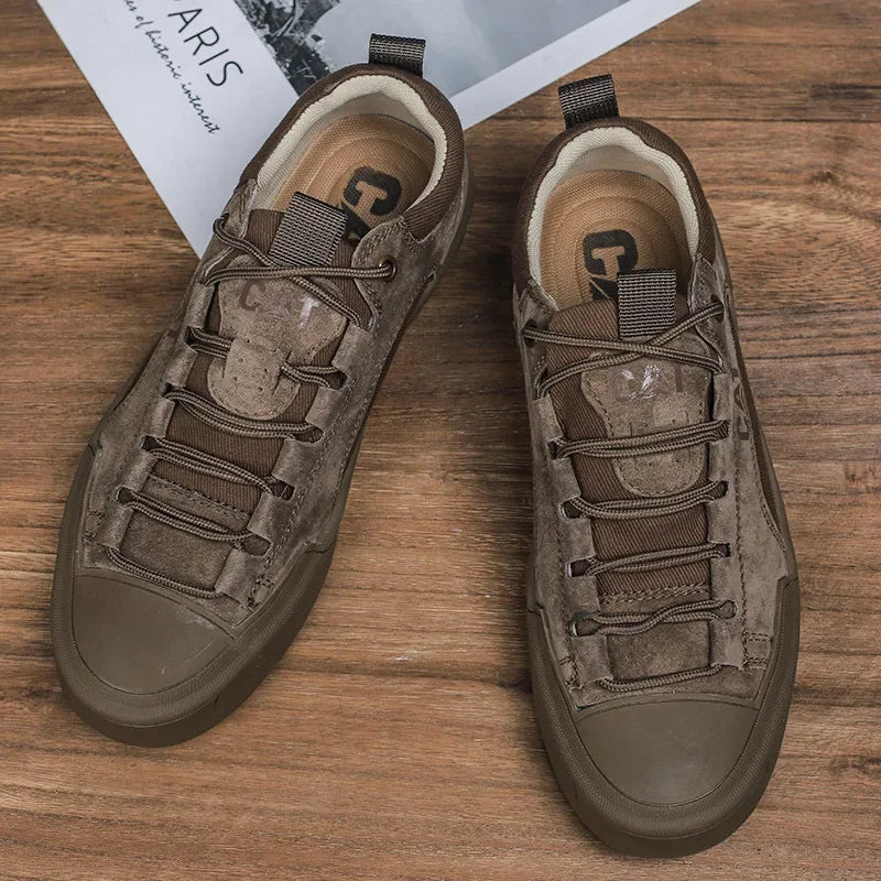UrbanEdge - Leder Sneakers | Handgefertigte Schuhe
