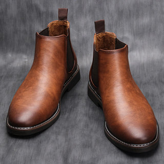Wayne™ | Zeitlose Chelsea-Stiefel | Handgefertigte Schuhe