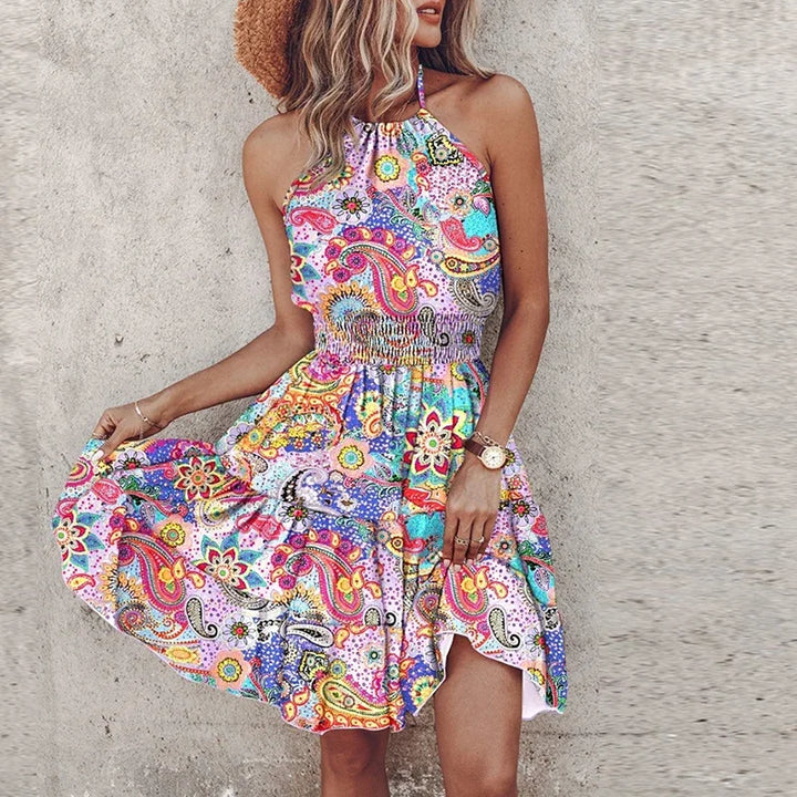 Loxlie | Rückenfreies Kleid