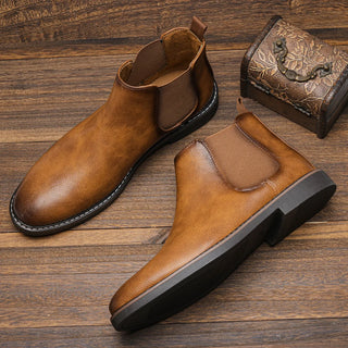 Wayne™ | Zeitlose Chelsea-Stiefel | Handgefertigte Schuhe