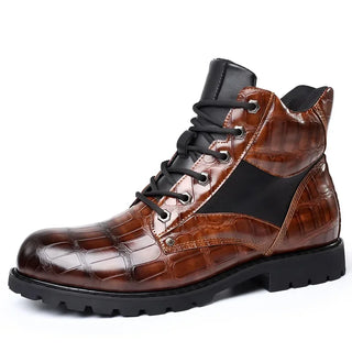 Rendell™ | Krokodilleder Stiefel | Handgefertigte Schuhe