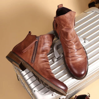 Owens™ | Leder Chelsea Boots | Handgefertigte Schuhe