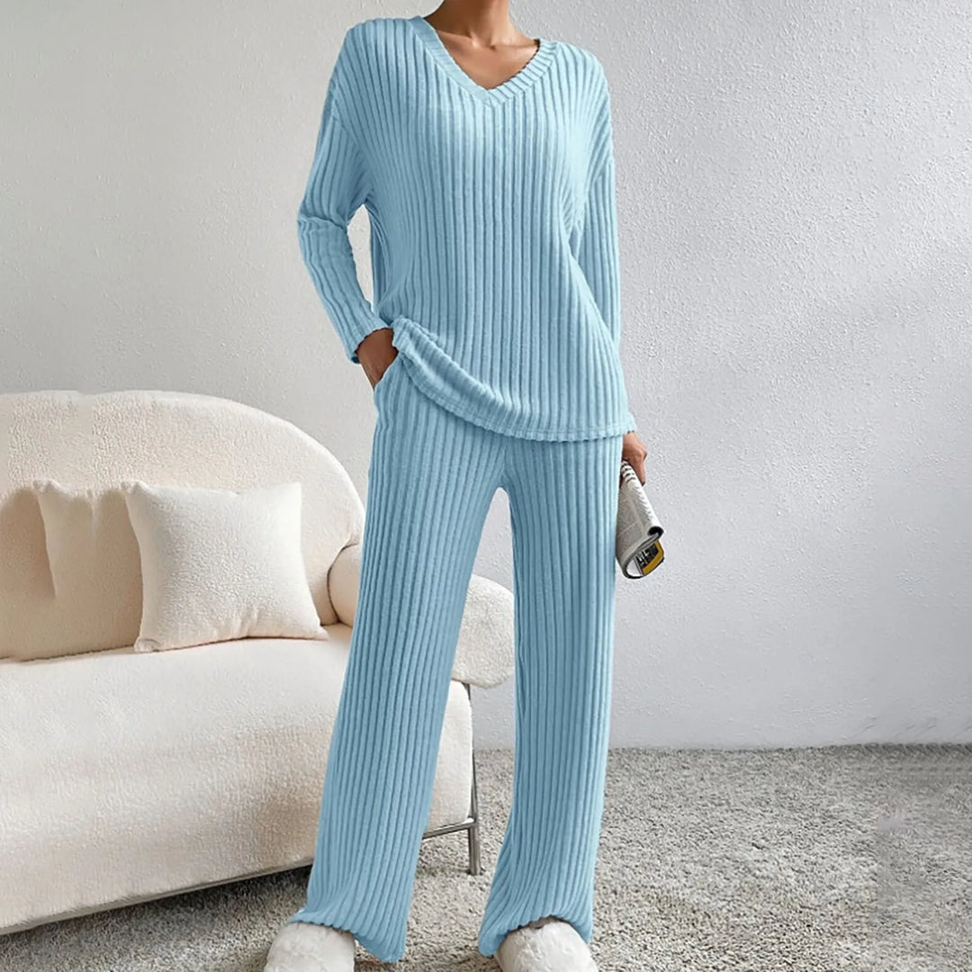 Yasmin™ - Strickwaren Zweiteiliges Set
