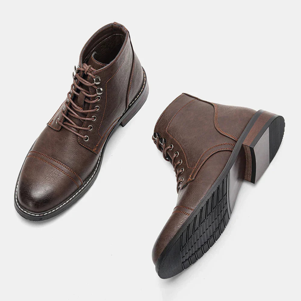 Dakota | Klassische Derby-Stiefel | Handgefertigte Schuhe
