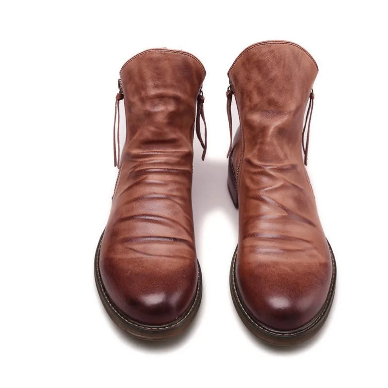 Owens™ | Leder Chelsea Boots | Handgefertigte Schuhe
