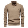 Konrad | Stilvolles Herrenpullover mit Knopfdesign