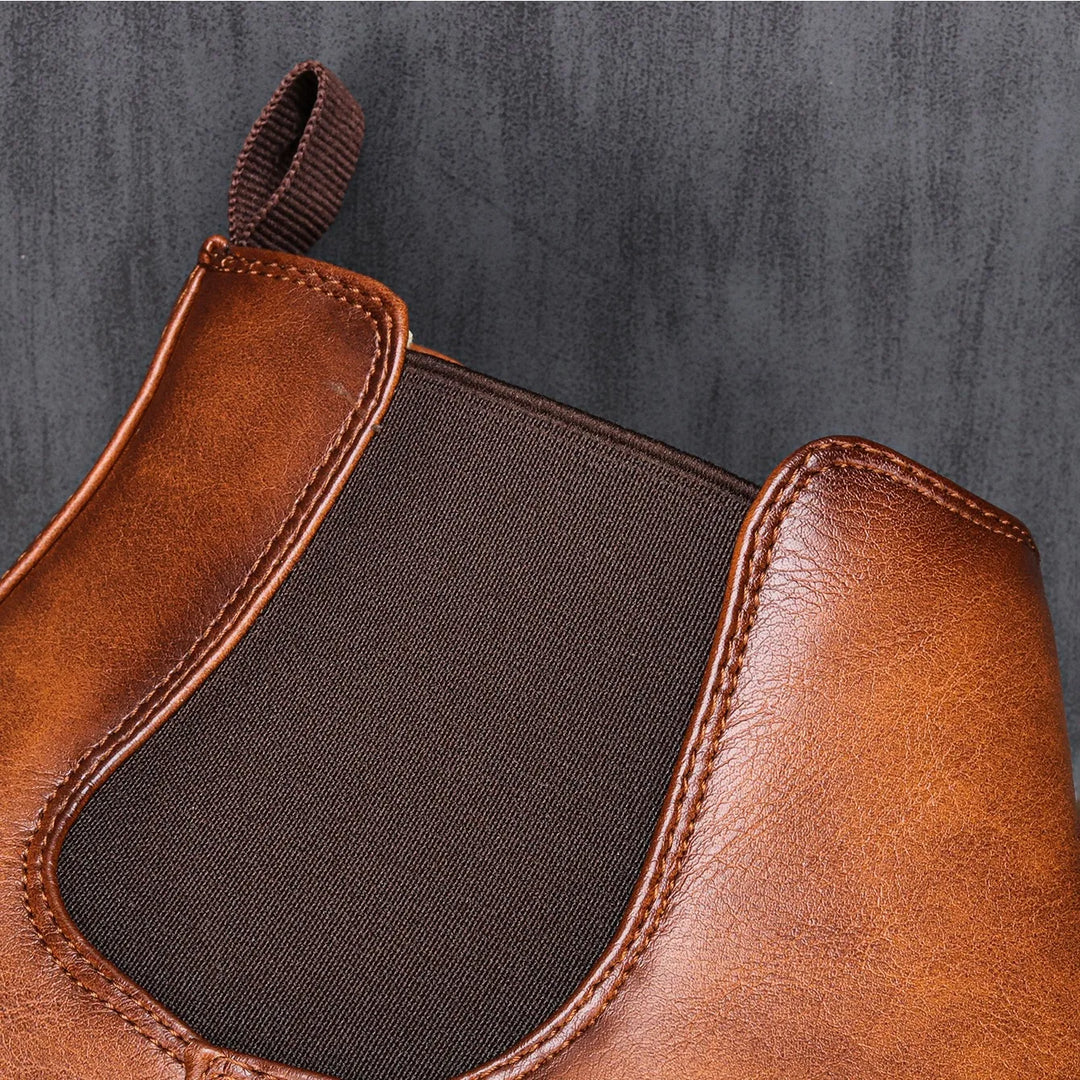 Wayne™ | Zeitlose Chelsea-Stiefel | Handgefertigte Schuhe