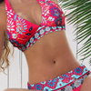 Neeltje - Bikini mit Blumen- und geometrischem Design