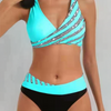 Mona - Bedruckter Bikini in Warmen Tönen