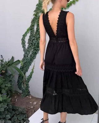 Liv™| Schwarz-Weiß Kleid