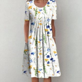 Leilanih | Sommerblüten-Party-Kleid
