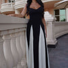 Elianna | Gestreiftes Maxikleid