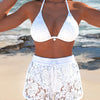 Laluna® | Elegantes einfarbiges Spitzen-Bikiniset