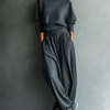 Strick Ensemble Weite Hose