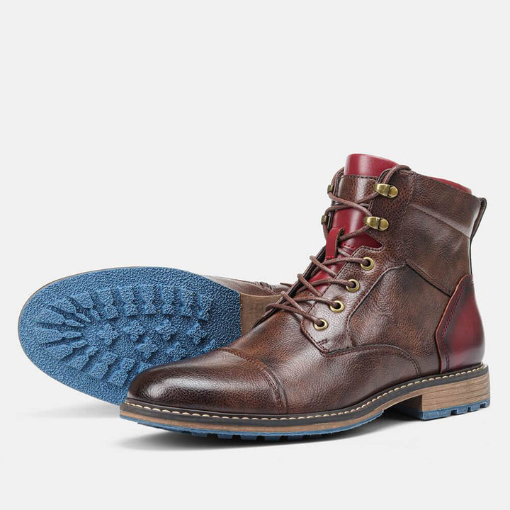 Dawson™ | Leder Oxford Stiefel | Handgefertigte Schuhe