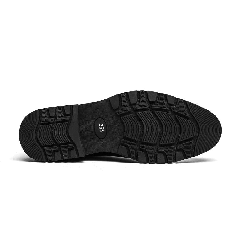 Parker | Doppelschnallen-Schuhe aus synthetischem Leder, handgefertigt