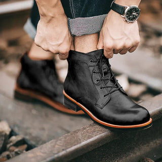 Hunter™ | Lederstiefel für Herren | Handgefertigte Schuhe