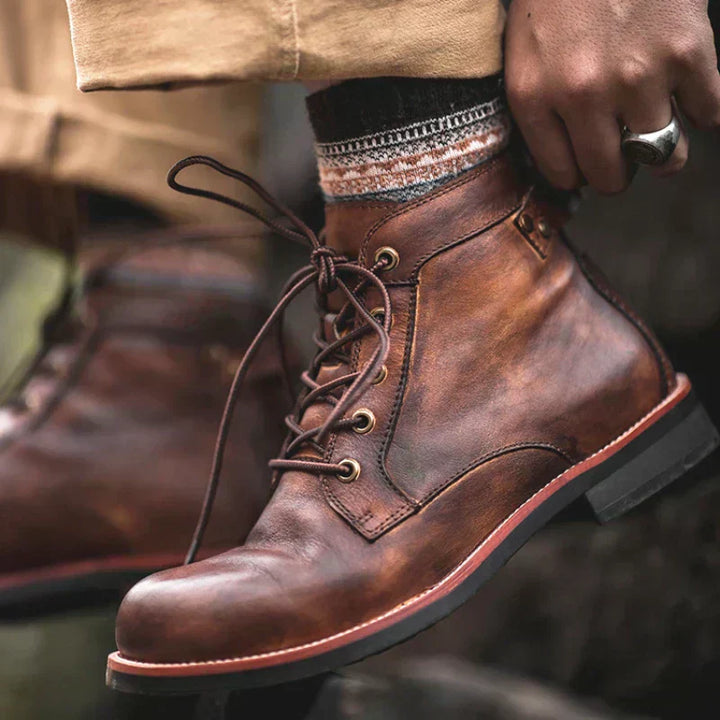 Hunter™ | Lederstiefel für Herren | Handgefertigte Schuhe